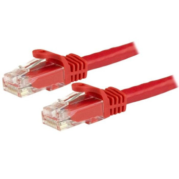 StarTech.com N6PATC5MRD kabel sieciowy Czerwony 5 m Cat6 U UTP (UTP)