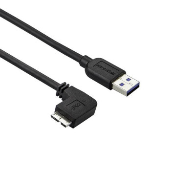 StarTech.com USB3AU1MLS kabel USB 1 m USB 3.2 Gen 1 (3.1 Gen 1) USB A Micro-USB B Czarny