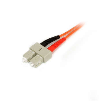 StarTech.com 50FIBLCSC1 kabel optyczny 1 m LC SC OM2 Pomarańczowy