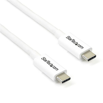 StarTech.com TBLT3MM2MW kabel Thunderbolt 2 m 20 Gbit s Biały