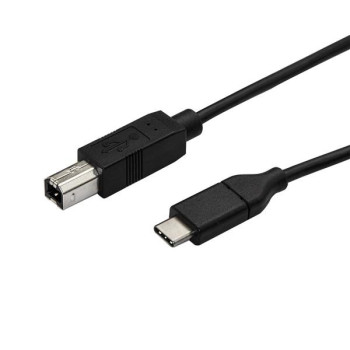 StarTech.com USB2CB3M kabel USB 3 m USB 2.0 USB C USB B Czarny