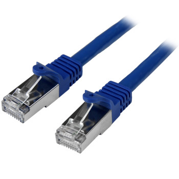 StarTech.com N6SPAT3MBL kabel sieciowy Niebieski 3 m Cat6 SF UTP (S-FTP)