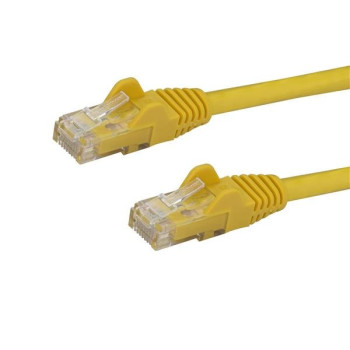 StarTech.com N6PATC50CMYL kabel sieciowy Żółty 0,5 m Cat6 U UTP (UTP)