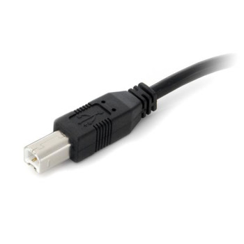 StarTech.com USB2HAB30AC kabel USB 9 m USB 2.0 USB A USB B Czarny