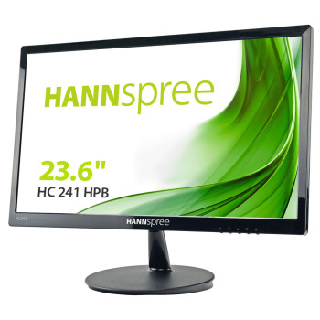 Hannspree HC 241 HPB 59,9 cm (23.6") 1920 x 1080 px Full HD LED Czarny