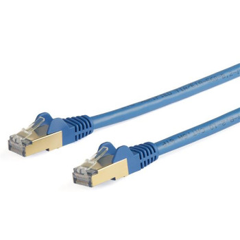 StarTech.com 6ASPAT10MBL kabel sieciowy Niebieski 10 m Cat6a S UTP (STP)