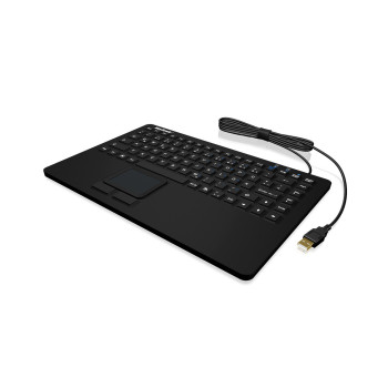 KeySonic KSK-5230IN klawiatura USB QWERTZ Niemiecki Czarny