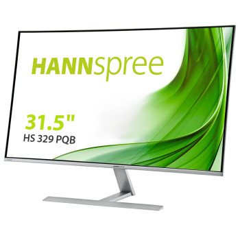 Hannspree HS329PQB LED display 80 cm (31.5") 2560 x 1440 px Quad HD Aluminium, Czarny