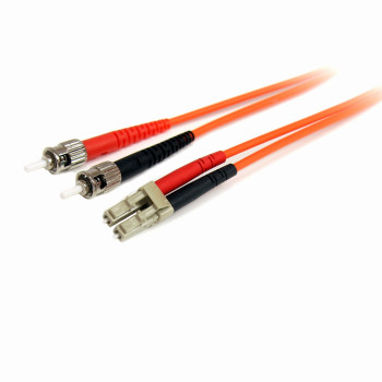 StarTech.com FIBLCST2 kabel optyczny 2 m LC ST OM1 Pomarańczowy