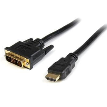 StarTech.com HDDVIMM2M adapter kablowy 2 m HDMI DVI-D Czarny