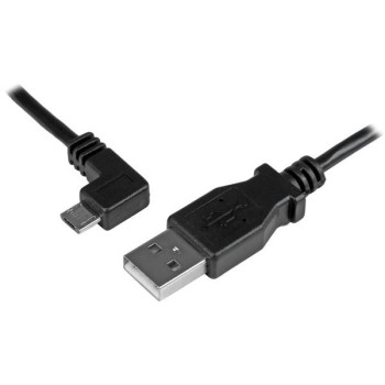 StarTech.com USBAUB50CMLA kabel USB 0,5 m USB 2.0 USB A Micro-USB B Czarny