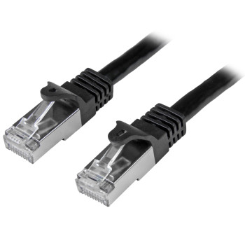 StarTech.com N6SPAT3MBK kabel sieciowy Czarny 3 m Cat6 SF UTP (S-FTP)
