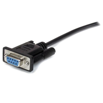StarTech.com MXT10050CMBK kabel równoległy Czarny 0,5 m DB-9
