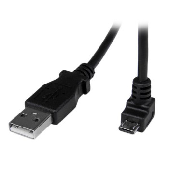 StarTech.com USBAUB2MD kabel USB 2 m USB 2.0 USB A Micro-USB B Czarny
