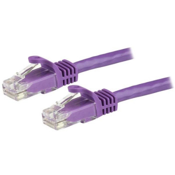 StarTech.com N6PATC750CMPL kabel sieciowy Fioletowy 7,5 m Cat6 U UTP (UTP)