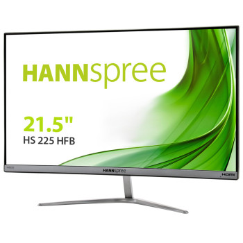 Hannspree HS225HFB LED display 54,6 cm (21.5") 1920 x 1080 px Full HD Czarny, Srebrny