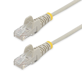 StarTech.com N6PAT250CMGRS kabel sieciowy Szary 2,5 m Cat6 U UTP (UTP)