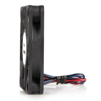 StarTech.com FAN6X1TX3 system chłodzenia komputerów Obudowa komputera Wentylator 6 cm Czarny