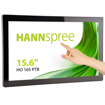Hannspree Open Frame HO165PTB signage display 39,6 cm (15.6") LED 250 cd m² Full HD Czarny Ekran dotykowy 24 7