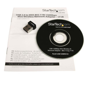 StarTech.com USB150WN1X1 karta sieciowa WLAN 150 Mbit s