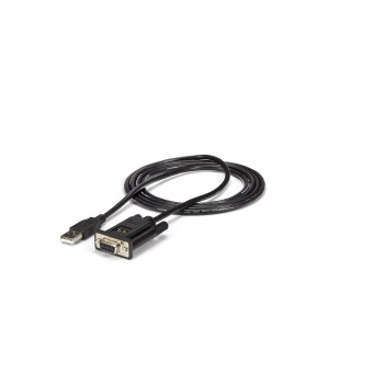 StarTech.com ICUSB232FTN kabel równoległy Czarny 1,7 m USB Typu-A DB-9