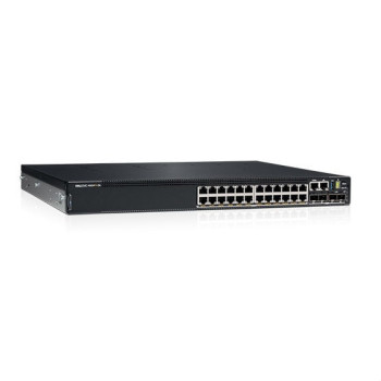 DELL N3224PX-ON Zarządzany L2 Gigabit Ethernet (10 100 1000) Obsługa PoE 1U Czarny