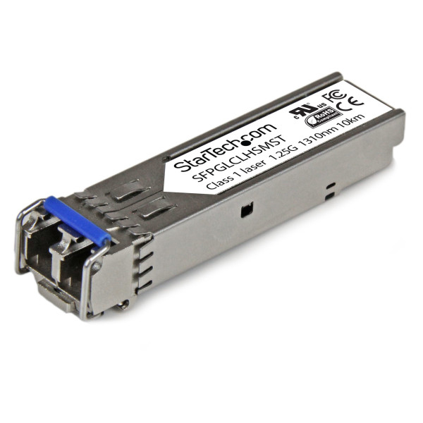 StarTech.com SFPGLCLHSMST moduł przekaźników sieciowych Swiatłowód 1250 Mbit s SFP 1310 nm StarTech.com SFPGLCLHSMST moduł przekaźników sieciowych Swiatłowód 1250 Mbit s SFP 1310 nm