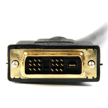 StarTech.com 0.5m, HDMI - DVI-D 0,5 m Czarny
