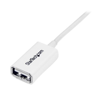 StarTech.com USBEXTPAA2MW kabel USB 2 m USB 2.0 USB A Biały