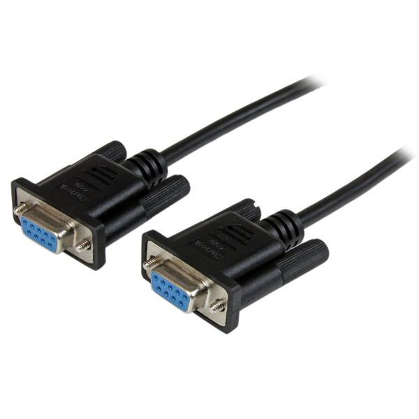 StarTech.com SCNM9FF2MBK kabel równoległy Czarny 2 m DB-9 StarTech.com SCNM9FF2MBK kabel równoległy Czarny 2 m DB-9