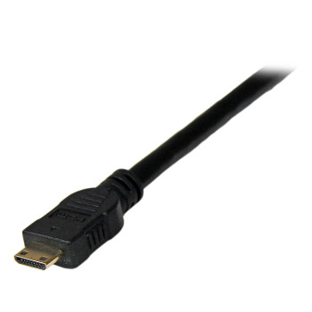 StarTech.com HDCDVIMM3M adapter kablowy 3 m Mini-HDMI DVI-D Czarny
