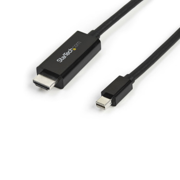 StarTech.com MDP2HDMM3MB adapter kablowy 3 m Mini DisplayPort HDMI Czarny
