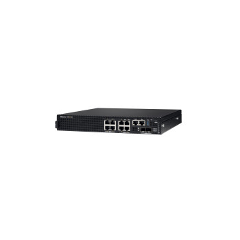 DELL N-Series N3208PX-ON Zarządzany L2 10G Ethernet (100 1000 10000) Obsługa PoE 1U Czarny