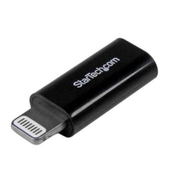 StarTech.com USBUBLTADPB zmieniacz płci   kabli Lightning USB Micro-B Czarny