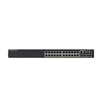DELL N2224PX-ON Zarządzany L3 Gigabit Ethernet (10 100 1000) Obsługa PoE 1U Czarny