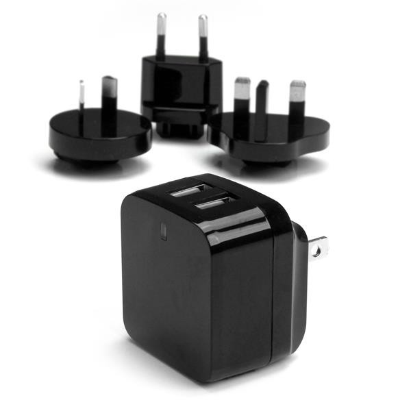 StarTech.com USB2PACBK ładowarka do urządzeń przenośnych Czarny Wewnętrzna StarTech.com USB2PACBK ładowarka do urządzeń przenośnych Czarny Wewnętrzna