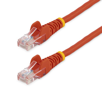 StarTech.com 45PAT1MRD kabel sieciowy Czerwony 1 m Cat5e U UTP (UTP)