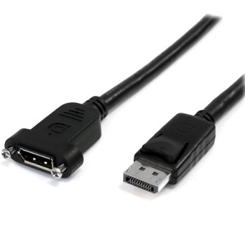 StarTech.com DPPNLFM3PW kabel DisplayPort 0,9 m Czarny
