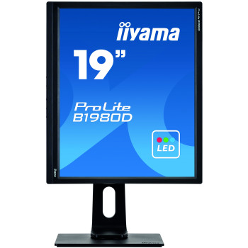iiyama ProLite B1980D-B1 monitor komputerowy 48,3 cm (19") 1280 x 1024 px SXGA LED Czarny