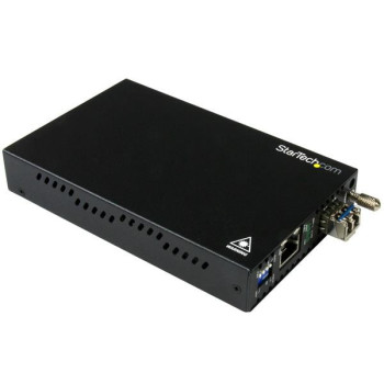 StarTech.com ET91000SM20 konwerter sieciowy 2000 Mbit s 1310 nm Pojedynczy Czarny