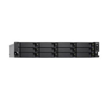QNAP TS-h1283XU-RP NAS Rack (2U) Przewodowa sieć LAN Czarny E-2136