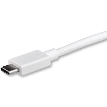 StarTech.com CDP2DPMM1MW adapter kablowy 1 m USB Type-C DisplayPort Biały