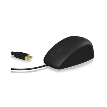 KeySonic KSM-5030M-B myszka Oburęczny USB Typu-A