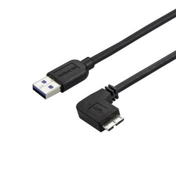 StarTech.com USB3AU1MRS kabel USB 1 m USB 3.2 Gen 1 (3.1 Gen 1) USB A Micro-USB B Czarny
