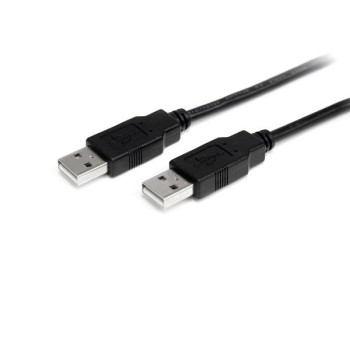 StarTech.com 1.0m USB 2.0 A-A kabel USB 2 m USB A Czarny