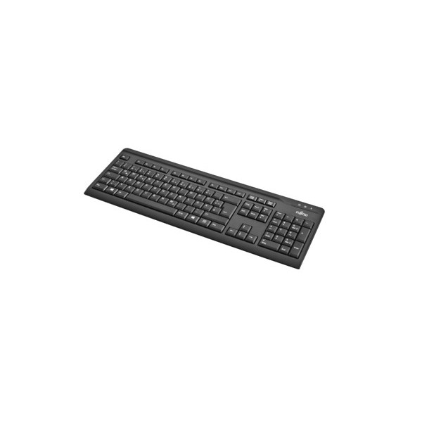 Fujitsu KB410 klawiatura USB QWERTZ Niemiecki Czarny Fujitsu KB410 klawiatura USB QWERTZ Niemiecki Czarny