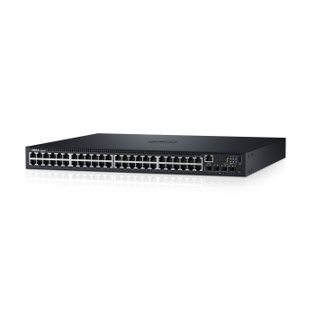DELL N1548P Zarządzany L3 Gigabit Ethernet (10 100 1000) Obsługa PoE 1U Czarny