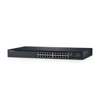 DELL N1524 Zarządzany L3 Gigabit Ethernet (10 100 1000) 1U Czarny