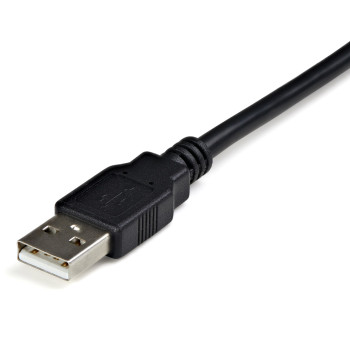 StarTech.com ICUSB422 zmieniacz płci   kabli DB9 M USB-A FM Czarny
