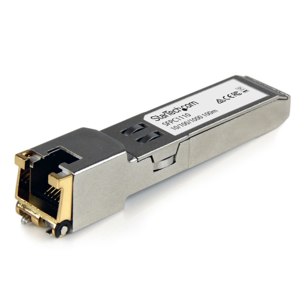 StarTech.com SFPC1110 moduł przekaźników sieciowych Miedź 1250 Mbit s SFP StarTech.com SFPC1110 moduł przekaźników sieciowych Miedź 1250 Mbit s SFP